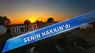 Muhteşem Gün batımında, Motor üstünde DEDE'den İbretlik HİKAYELER.
