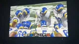 Madden NFL 26 Divisional Round Rams vs Bears 1st Quarter 