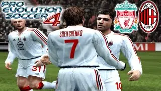PES 4 - Liverpool vs A.C. Milan [Istanbul Recall] - Part 01