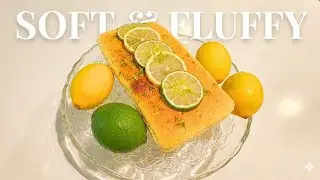 Taiwanese Lemon Castella Cake｜Soft & Fluffy Sponge Cake (Beginner Friendly)