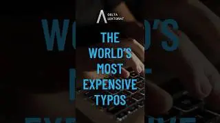 The World&rsquo;s Most Expensive Typos | Delta Lektorat