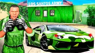 T&ocirc;i đ&atilde; biến NG&Ocirc;I NH&Agrave; của Franklin th&agrave;nh một CĂN CỨ QU&Acirc;N SỰ Trong GTA 5! 🏡🪖(Mod)