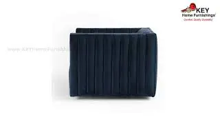 Four Hands Augustine Swivel Chair CGRY-010-519 | KEY Home