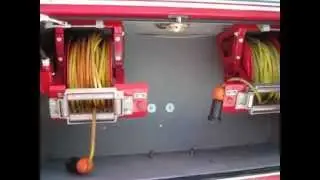 Used Pierce rescue truck.AVI
