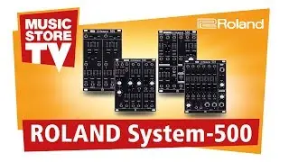 ROLAND System-500 Modular-Synthesizer Module 505, 510, 531, 555