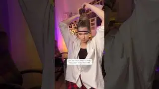 Как надеть парик? Подробнее в комментах. Тг: Dolli Cosplay #рекомендации #косплей