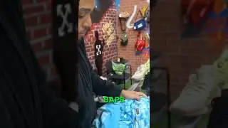 The difference between FAKE and REAL Bape!