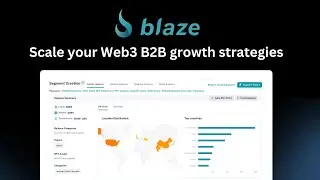 Scale your web3 B2B marketing with Blaze