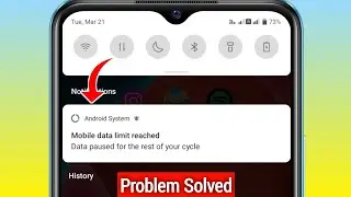 Mobile Data Limit Reached Problem Solve | Mobile Data Nahi Chal Raha hai Problem | hindi