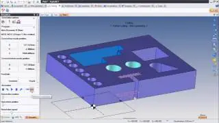 TOPSOLID 7 WIRE CUT ON STEP PART  #1