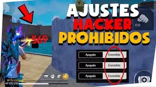 Las 10 MEJORES AJUSTES ⚙ para PEGAR TODO ROJO 👹 en la NUEVA ACTUALIZACION 🔥 (FREE FIRE)