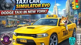 Taxi Car Simulator EVO 🚖 doge car Luxury Taxi VIP Passenger Pickup Ride Gameplay real life taxi