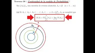 2.5.2 Continuidad de la Probabilidad