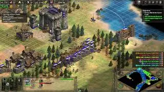 AoE2:DE Coop - Historical Battles 1066: Hastings (Hard) (w/ Chazb)