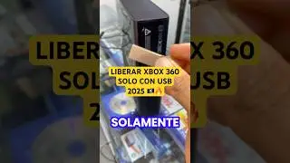 C&oacute;mo liberar una Xbox 360 slim E solo con una USB f&aacute;cil y r&aacute;pido.