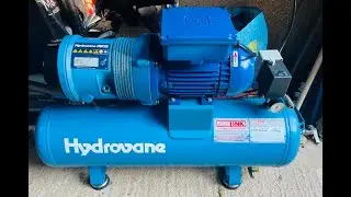 Rebuilt Hydrovane HV02 PURS RM Air Compressor   HD 1080p