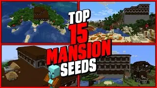Top 15 Best Minecraft Seeds! Start 2021 with a bang with these 15 Amazing WOODLANDS MANSION Seeds!