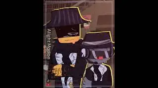 Chance and Mafioso kiss each other 😘 #shorts #animation #forsaken #roblox #alightmotion