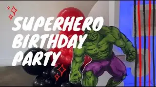 Superhero 5th Birthday Party|Event Candy Co. Atlanta