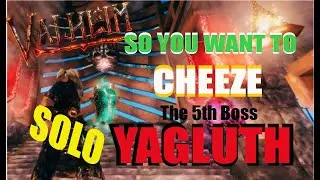 CHEEZE the 5th Boss in Valheim, KILL YAGLUTH WITH bow and ARROWJUST SHOOT AND KILL!