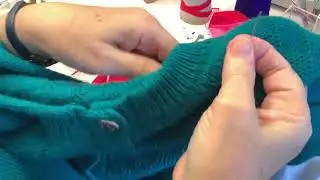 Machine Knitting on the Silver Reed Punchcard Machine - Video Nine - Garment Making Up