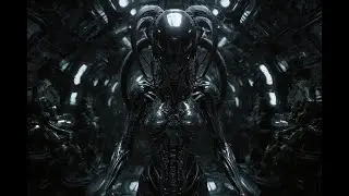 Biomechanical Alien Awakens I | Horror Sci-Fi Cyberpunk Short by Alan Roo