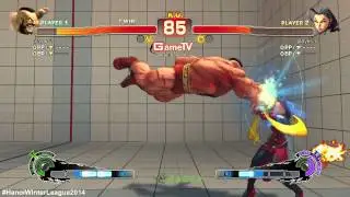 Hanoi Winter League 2014 - Winner Bracket Top 16- Zangief (Redie) vs Rose (Flick)