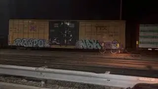 12/30/25 CSX local freight train backing into Readville MA yard. Video by Albert Waterman. 
