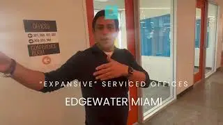 A Video Walkthrough of 'Expansive' Miami Newly Updated Office Space #MiamiOfficeSpace
