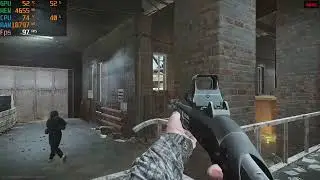 RX 7600 + Ryzen 7 5800X - ARENA Tarkov - 1080p Low Settings