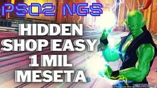 PSO2 NGS Hidden Shop Easy 1 Mil Meseta Winter '23 Event