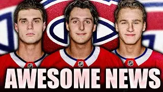 THE HABS' FUTURE LOOKS SO BRIGHT: AWESOME UPDATES ON REINBACHER, SLAFKOVSKY, & DEMIDOV