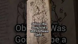 Oblivion должен был быть ОЧЕНЬ другим... #oblivion #tes #lore #bethesda #toddhoward #redguard
