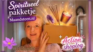 Action shoplog + boodschappen! 🛒 | Spiritueel pakketje Maandsteen.nl🕯️✨️