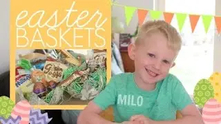 Easy Easter Baskets / DIY With Milo