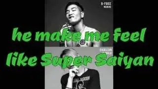 B Free - Yoga Flame Ft. Okasian [English Lyrics]
