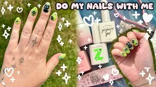 ⭐️ Sweetie Nail Supply Korean Gel Do My Nails With Me ✨️ - Diami Builder Gel, Jello Jello, Chrome 💕