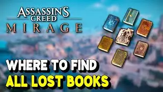 Assassin's Creed Mirage ALL LOST BOOK LOCATIONS (Scholar Trophy / Achievement Guide)