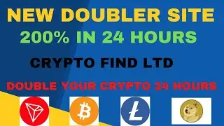 Crypto-find.ltd Double Your Earn DoubleYour Crypto in 24 Hours Live Deposit -New Hyip Website.