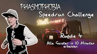 Ultimative SPEEDRUN Challenge in Phasmophobia | Runde 4