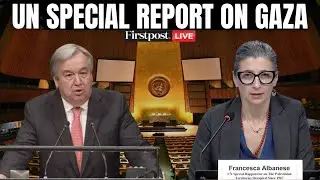 UN Briefing on Gaza LIVE: U.N. Special Rapporteur Francesca Albanese Briefs Press on Gaza |N18G