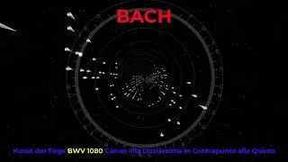 BACH Kunst der Fuge BWV1080 Canon alla Duodecima in Contrapunto alla Quinta
