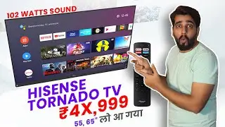 Hisense Tornado TV launched in India | Hisense Tornado TV Specification & Price | Hindi