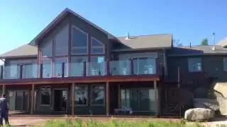 Kamaniskeg lake view year round home