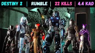 D2 Rumble 💞 Deadly Combo... Iterative Loop + Hand Cannon 😎 Wormhaven | 22 Kills | 4.4 KAD