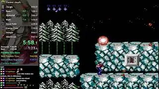 Contra Any% World Record in 9:47.300