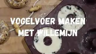 wintervoer/vogelvoer maken met Willemijn en Tupperware