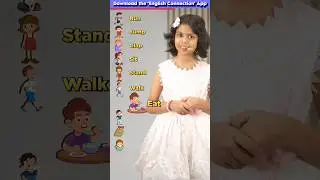 Different Types of Action Words🏃🏻&zwj;♀️ | Kids English Practice, Adi Keshari Connection #shorts