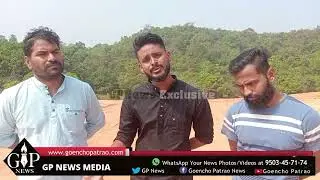 Massive hill cutting at Capxem Savordem. #tcp #gpnews #southgoacollectorate #savordem #goaforestdept