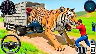 Animal Cargo Truck Game 🚚 | Dangerous Mountain Roads | Real Truck Driving